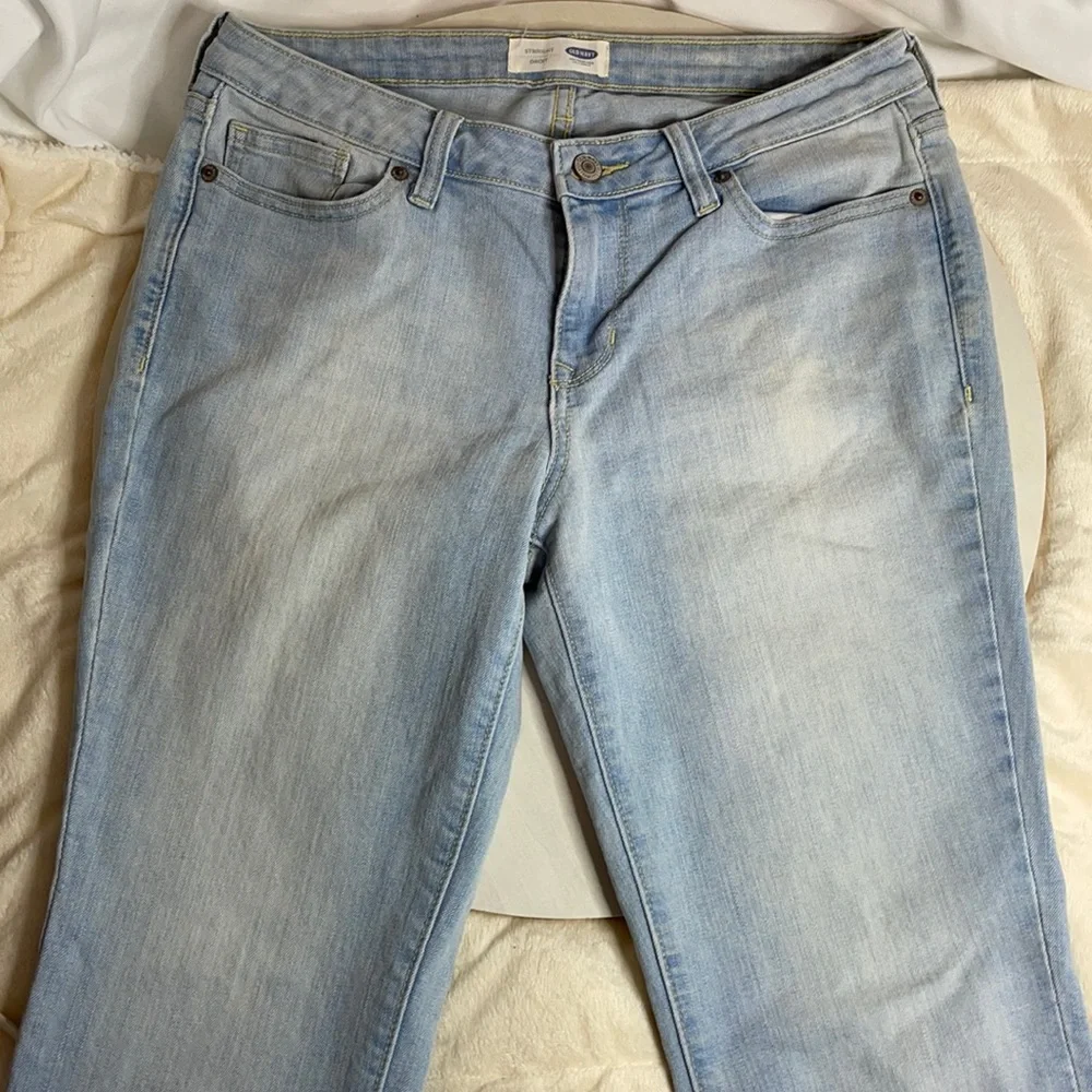 🔥 SALE Old Navy White Wash Denim Jeans | Size 4 Regular